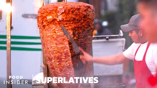 1 Tacos Served By LAs Avenue 26 Taco Stand  Superlatives [upl. by Shafer]