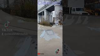 Crooked River Skatepark In the Flats of Cleveland skateboarding viralvideo youtube [upl. by Olemrac]