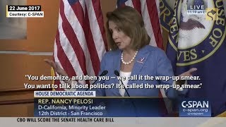 Did Nancy Pelosi Admit Democrats Use a Tactic Called the ‘WrapUp Smear’ [upl. by Ahsaei]