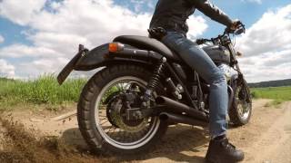 Wanna Be Scrambler  Honda VRX 400 Roadster [upl. by Deys2]