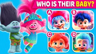 TROLLS 3 BAND TOGETHER Test  How Many QUIZ Can You Pass  Poppy Branch Viva  Tiny Book [upl. by Tallula]