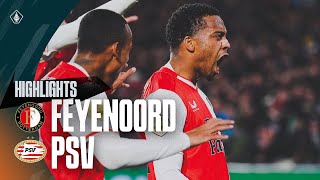 WE DID IT ❤️‍🔥  Highlights Feyenoord  PSV  TOTO KNVB Beker 20232024 [upl. by Walling]