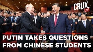 Putin Takes Questions From Chinese Students At Harbin Institute of Technology  China  Xi Jinping [upl. by Riem]