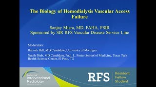 SIRRFS Webinar 612017 The Biology of Hemodialysis Vascular Access Failure [upl. by Yeclek348]