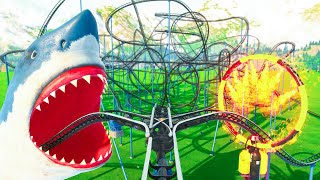 Engineering IMPOSSIBLE roller coasters in Park Beyond [upl. by Paton]