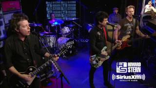 Green Day quotWelcome to Paradisequot Live on the Howard Stern Show [upl. by Dlared]