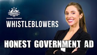 Honest Government Ad  A Message to Whistleblowers [upl. by Bearce529]