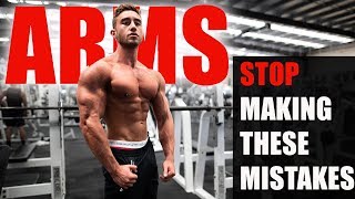 5 Mistakes People Make on Arm Day  GROW YOUR BICEPS AND TRICEPS WITH THESE TIPS  Zac Perna [upl. by Victory]