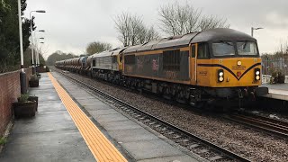 69001 66793 4N80 Tonbridge West Yard Gbrf to York Thrall Europa 1258 15 late Lea Road 312024 [upl. by Pelaga]