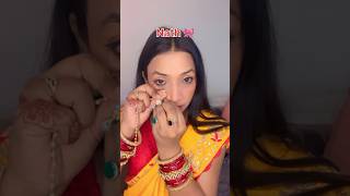 Bibbo jan inspire look ❤️ makeup makeuptutorial youtubeshorts shraddhanageshwar ❤️ [upl. by Wardieu]