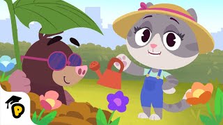 Laten we leren tuinieren  Kinderfilmpjes  Dr Panda TotoTime Nederlands [upl. by Etteniotna945]