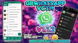 Descargar GBWhatsapp Plus VCTM 114 WhatsApp Plus Sin Vincular para Números Bloqueados o Reportados [upl. by Huff]