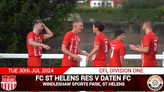 GOALS  Jamie WHITTAKER  FC ST HELENS RES Vs Daten FC 270724 [upl. by Aretse]