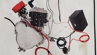 Electric Start Motorized Bike Wiring and Clutch Questions [upl. by Yenaiv406]