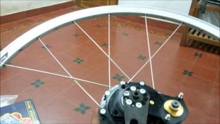 Lacing a 36 H Rohloff Speedhub [upl. by Denise]