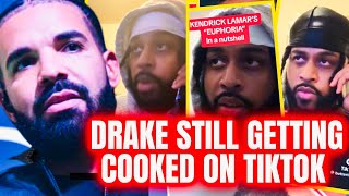 They STILL COOKING Drake On TikTokHilarious Takes On Drake’s Downfall [upl. by Fawnia]