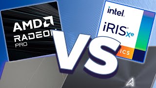 INTEL IRIS XE vs AMD RADEON iGPU 😥 ¿Cuál es mejor [upl. by Atnoek]