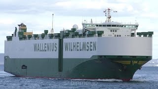 ELEKTRA  Wallenius Wilhelmsen Lines vehicles carrier  2017 [upl. by Ytissac266]