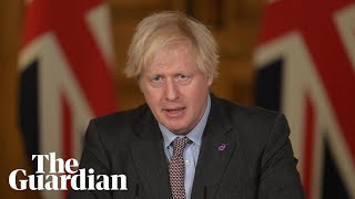 Boris Johnson holds UK coronavirus briefing – watch live [upl. by Akenit917]