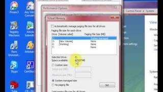 Computer Help  Increase your page file size and virtual memory [upl. by Urien]