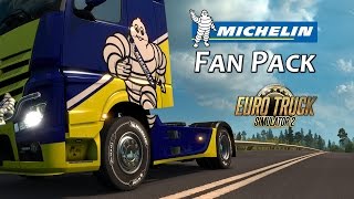 Euro Truck Simulator 2  Michelin Fan Pack DLC [upl. by Bramwell]