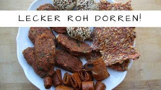 3 fantastische vegane Rezepte mit dem REVODRY dörren [upl. by Hoban]