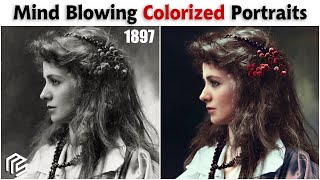 Mind Blowing Colorized Photos From History Animated [upl. by Tserof]