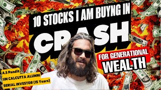 10 Stocks to buy NOW in CRASH 📉Stocks for Long term  DISCOUNTED Level [upl. by Tapes583]