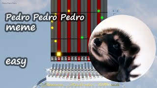 Kalimba tutorial Pedro Pedro Pedro meme [upl. by Aehtrod]