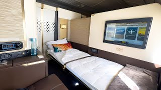 Etihad Airways A380 First Class Apartment  London to Abu Dhabi  Full Flight Experience  Lounge [upl. by Armat4]