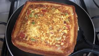 Breakfast In 10 Minutes  Cheesy Bread Slice  Easy Breakfast Recipe easybreakfast [upl. by Kappenne]