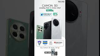 Buy CAMON 30 Series and get 3 Month YouTube Sub CAMON 30 Gift box and MTN free data CAMON30Series [upl. by Ahsyia]