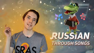 Learn Russian Through Song Lyrics 1  The Cheburashka Song [upl. by Farand]