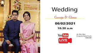 George  Glenn Wedding Live Stream [upl. by Loeb680]