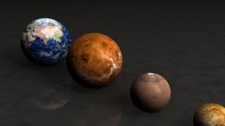 PLANETS AND STARS SIZE  COMPARISON  EARTH SIZE [upl. by Tonjes]