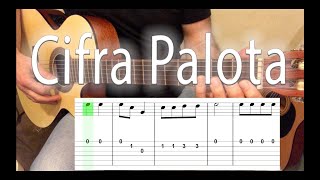 Cifra Palota GITÁR TAB  gitarsulicom [upl. by Gavra]