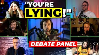 Lauren Southern Crashes Destinys Heated Debate w AJW And Conservative Journalist [upl. by Neenaej]