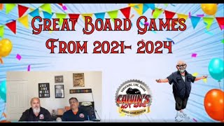 CGG Great Board Games From 2021  2024 [upl. by Eelrihs]