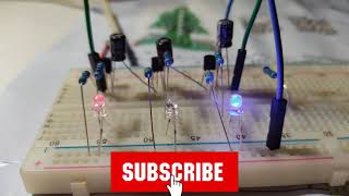 RGB LED Flasher Transistor S9014 [upl. by Gilbertine]