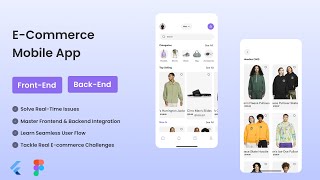 Build a FullStack ECommerce App  Flutter amp NodejsFirebase Integration  2 [upl. by Sotos610]