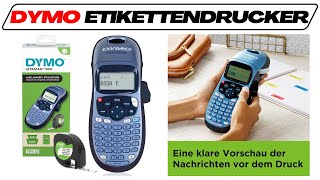 DYMO LetraTag LT100H Etikettendrucker im TestVergleich 2024🥇 Labeldrucker Beschriftungsgerät [upl. by Nnaeed256]