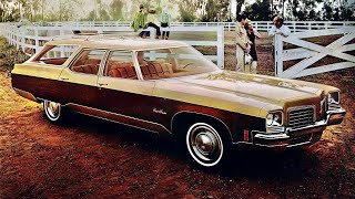 Largest Station Wagons Oldsmobiles 1972 Custom Cruiser Was a 455Powered Beast [upl. by Ainafetse]