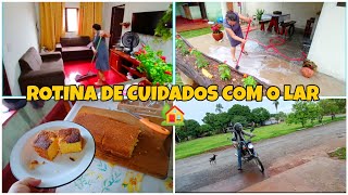 CUIDANDO DO MEU LAR 🏡quotLIMPEZA ORGANIZAÇÃO EM DIA DE CHUVA 🌧️ [upl. by Aynas]