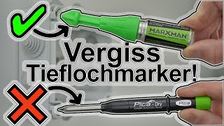 Der BESTE Bohrlochmarker 🤩 Spezialwerkzeug für Profis 🤫 Tieflochmarker MARXMAN im Test [upl. by Paz]