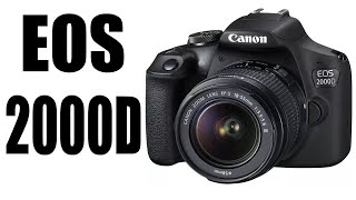 Canon 2000d Explained Tutorial is it still worth getting in 2023 First Photography Camera [upl. by Brade294]