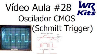 OSCILADOR CMOS SCHMITT TRIGGER [upl. by Monteria]