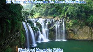 75 Minutes of Mozart 528hz [upl. by Idok537]