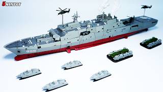 Battleship transformers Toyseasy Type 071 Landing Helicopter Dock Transport Dock [upl. by Eirrot788]