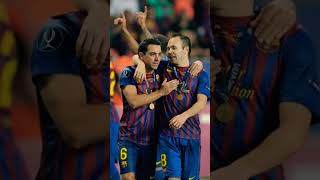 iniesta y xavi [upl. by Aynor]