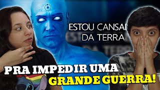 REACT DR MANHATTAN  EU CAMINHEI PELA SUPERFÍCIE DO SOL WATCHMEN  GABRIEL PRODUÇÕES [upl. by Llorrac986]